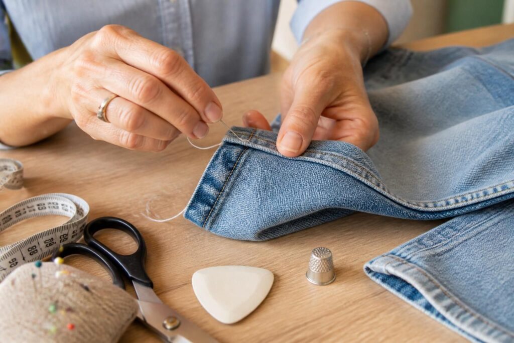 apprenez à faire vos ourlets et retouches de vêtements vous-même grâce à notre guide étape par étape, simple et pratique pour tous les niveaux.