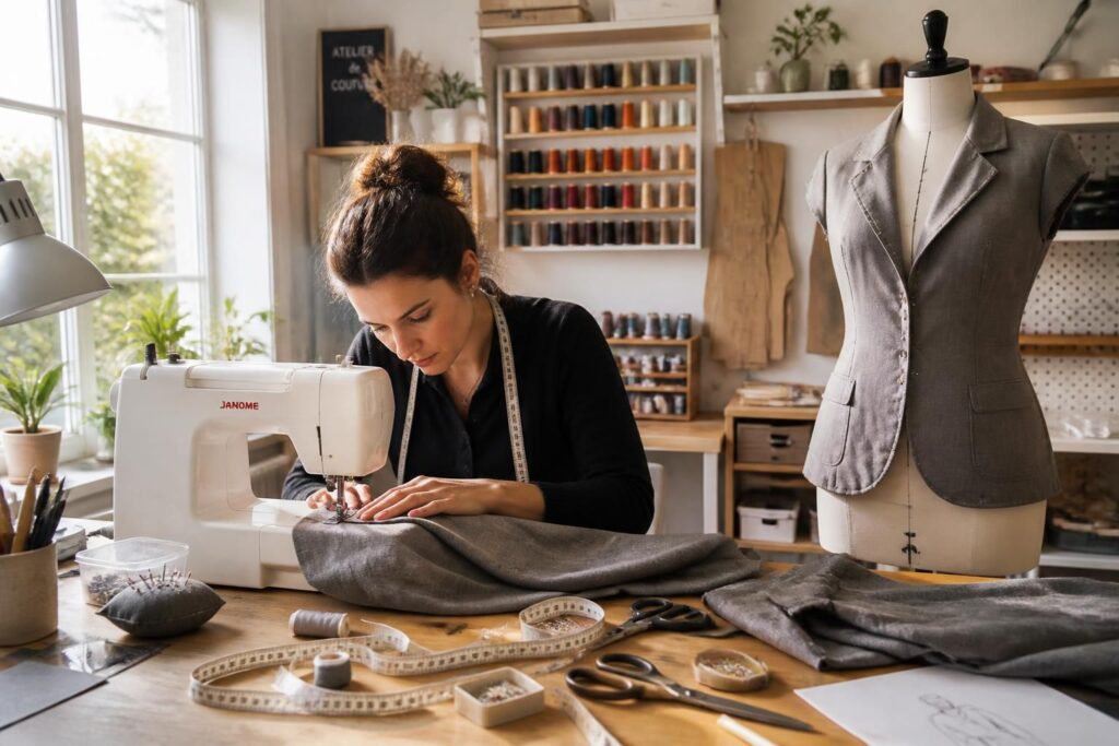 Reprendre un vêtement trop grand : les retouches faciles