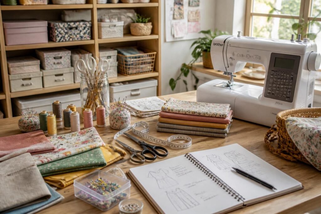 découvrez comment débuter dans le diy couture avec le matériel essentiel, des conseils d'organisation efficaces et des idées de premiers projets faciles pour apprendre rapidement.