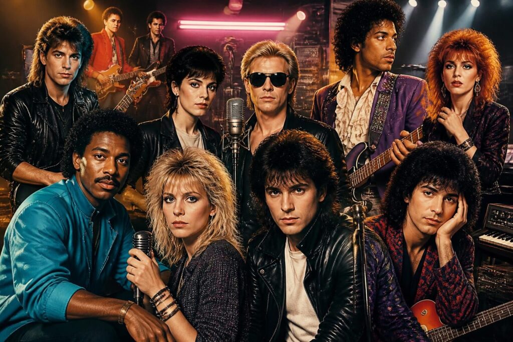 découvrez les chanteurs des années 80, stars françaises et internationales, et redécouvrez leurs plus grands tubes intemporels qui ont marqué une génération.