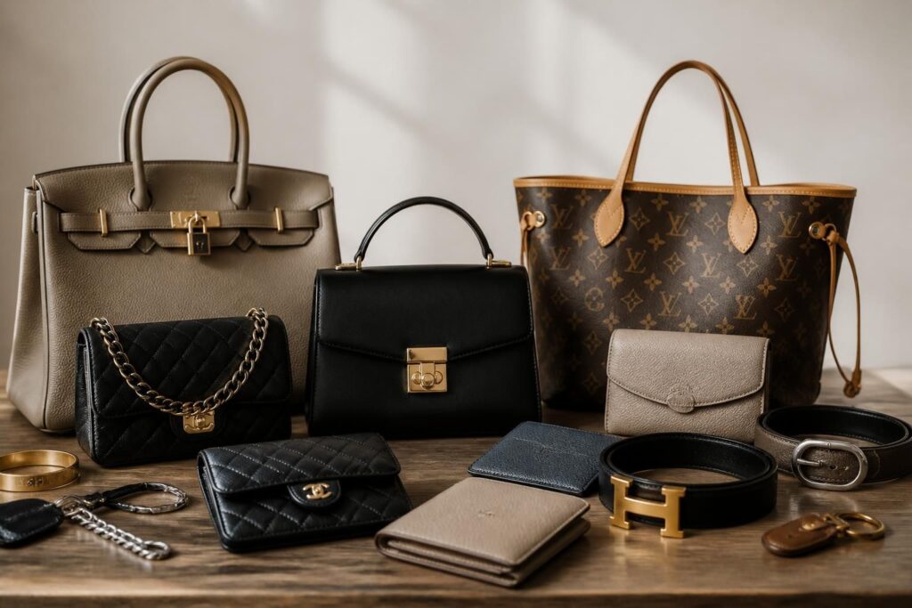 découvrez une sélection exclusive de maroquinerie de luxe alliant élégance française, savoir-faire italien et renommée internationale pour sublimer votre style.