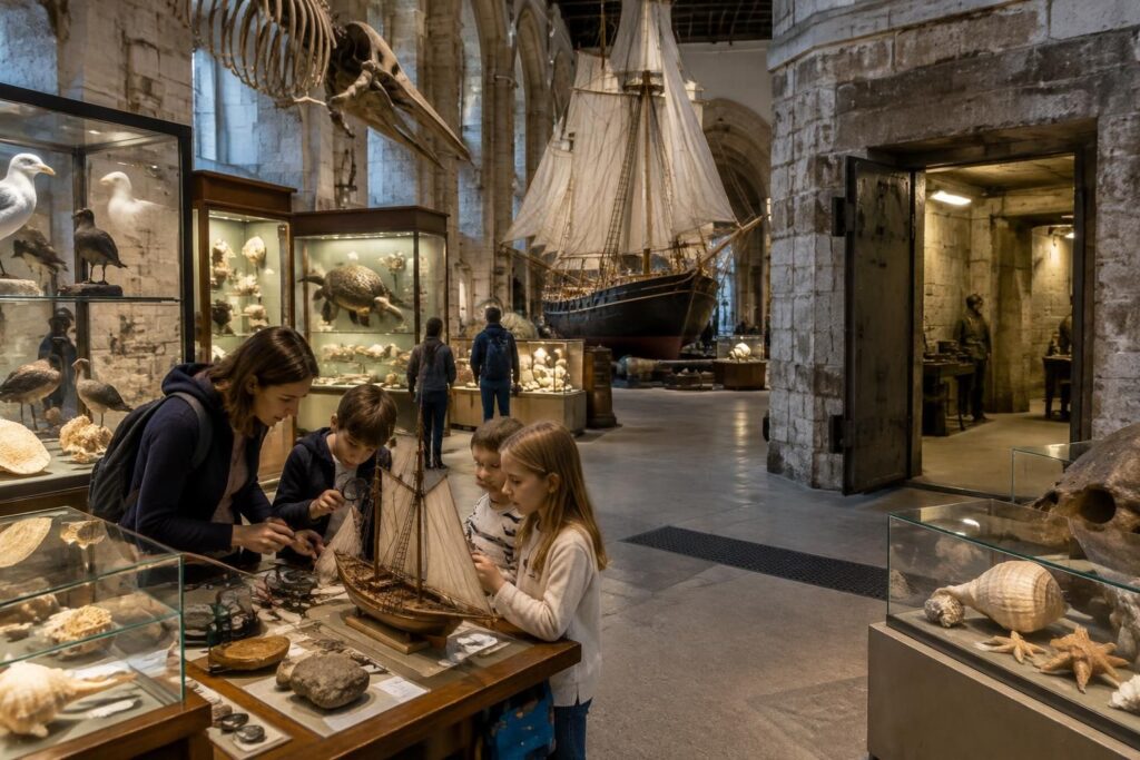 découvrez les musées de la rochelle : histoire naturelle, patrimoine maritime, bunker et animations ludiques pour les enfants.