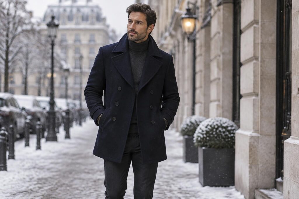 Caban homme Hugo Boss : élégance et confort pour l’hiver
