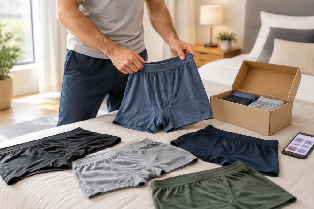 découvrez où trouver des caleçons homme en promotion : bons plans, confort et conseils pour choisir des modèles adaptés à votre budget.