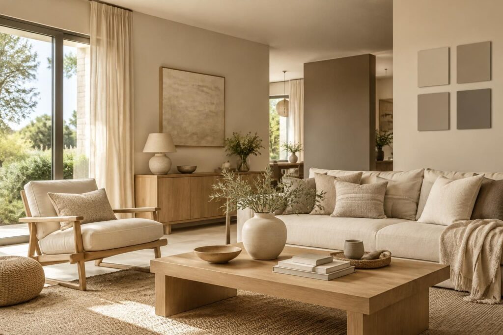 Couleur lin : nuances et utilisations en peinture et décoration