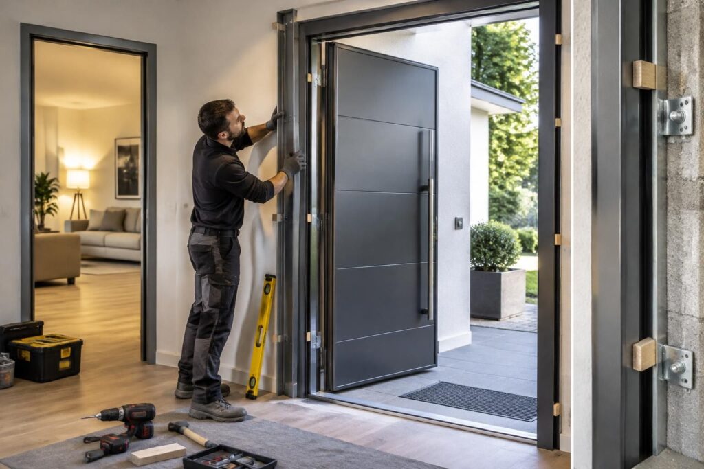 découvrez comment choisir et installer une huisserie métallique adaptée à une porte intérieure ou extérieure, pour une pose solide et durable.