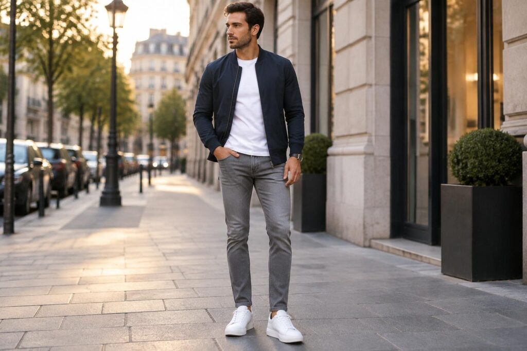 Jean gris homme slim : styles et associations pour un look moderne