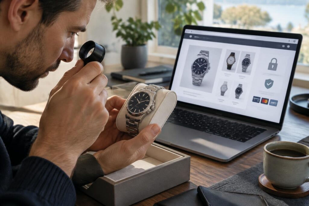 découvrez comment choisir un site fiable pour acheter une montre d’occasion : vérifiez les avis, l’authenticité, les garanties et la sécurité des paiements.